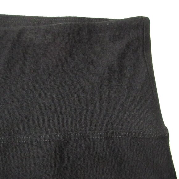 NWT Eileen Fisher High-Waist Slim Pant in Black Washable Stretch Crepe XL - Picture 4 of 6